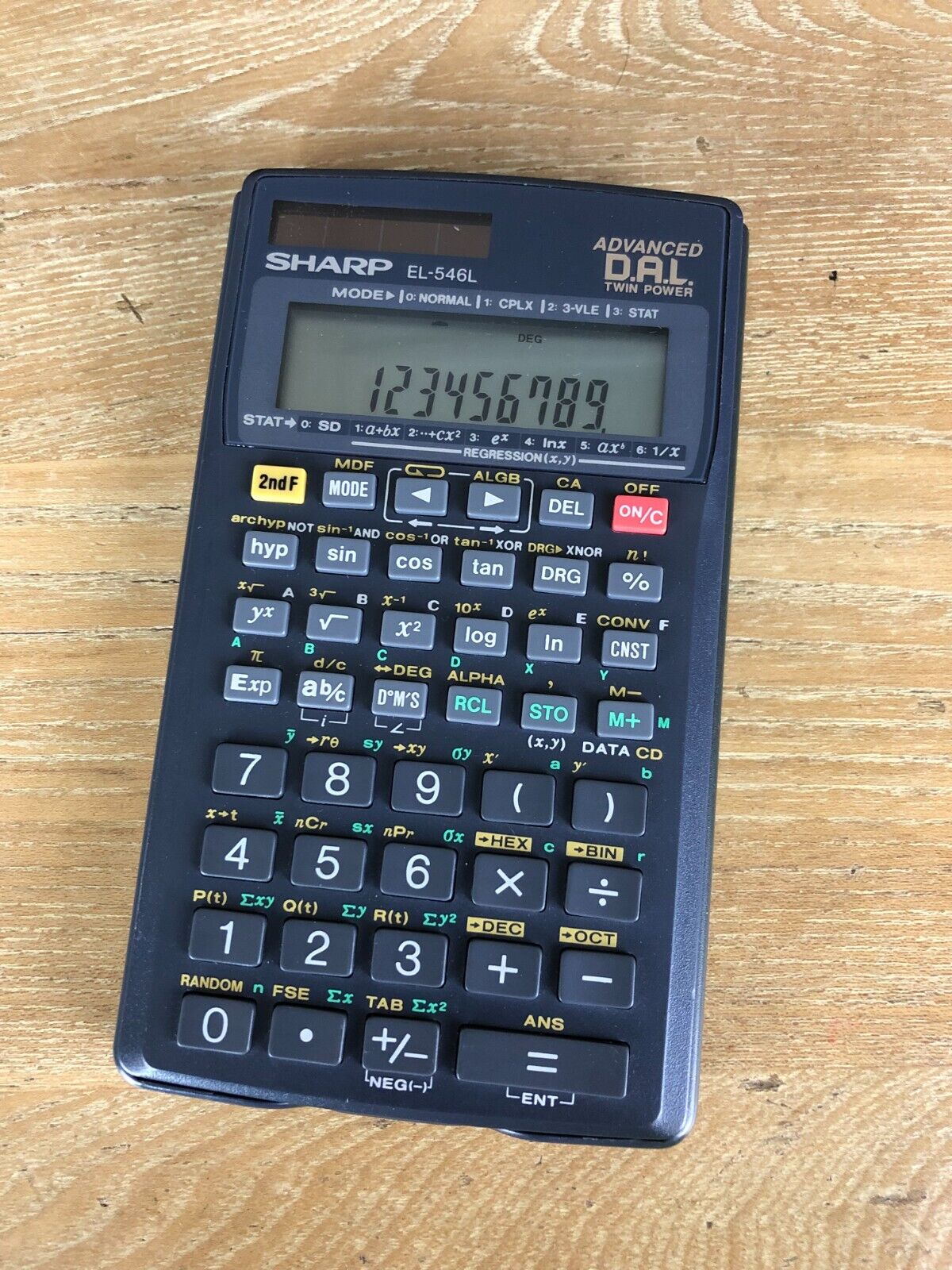 Sharp EL-546L Scientific Calculator